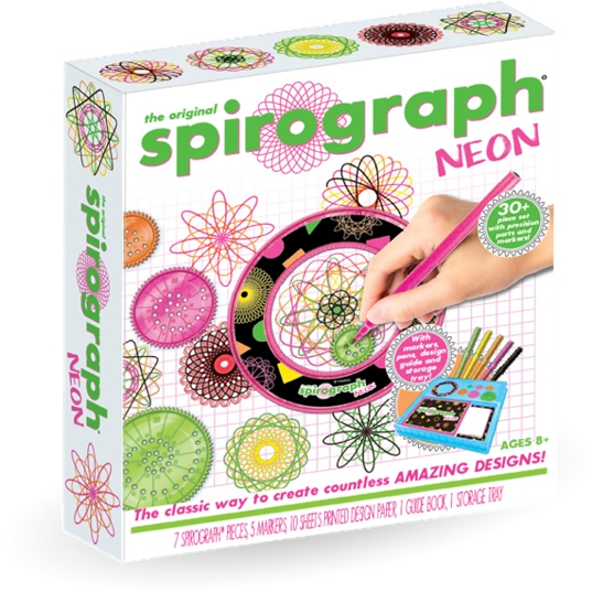 Spirograph Neon (33002159) in the group TOYS, KIDS & BABY PRODUCTS / Toys / Draw & Count at TP E-commerce Nordic AB (C91393)