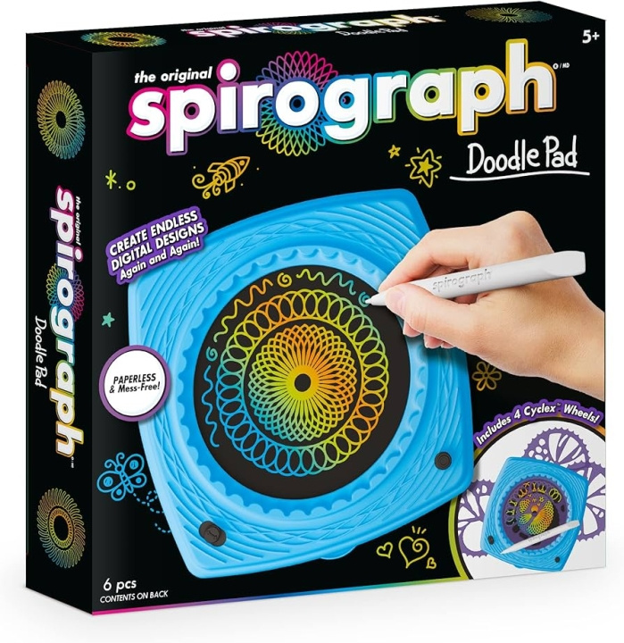 Spirograph Doodle Pad (33002160) in the group TOYS, KIDS & BABY PRODUCTS / Toys / Draw & Count at TP E-commerce Nordic AB (C91394)