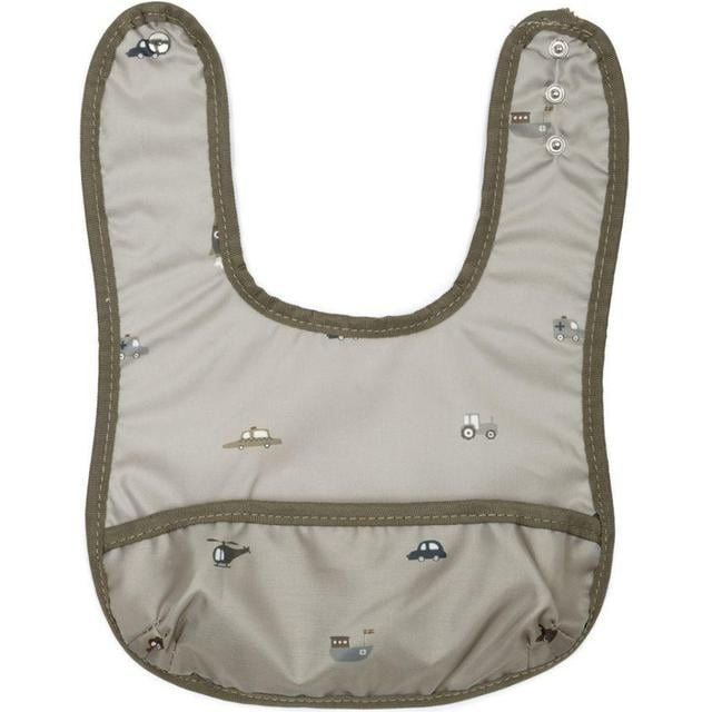 Smallstuff Eating Bib Small w. Pocket Engine in the group TOYS, KIDS & BABY PRODUCTS / Eat & Drink / Bibs at TP E-commerce Nordic AB (C91398)