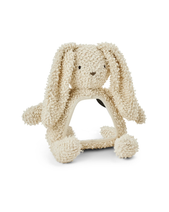 Smallstuff Activity rabbit with mirror, off. white bouclé in the group TOYS, KIDS & BABY PRODUCTS / Baby toys / Activity toys at TP E-commerce Nordic AB (C91407)