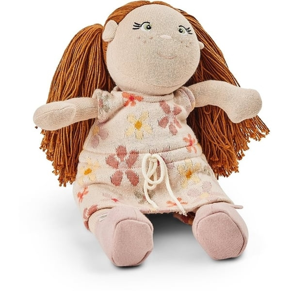 Smallstuff Knitted Doll 30 cm Rose in the group TOYS, KIDS & BABY PRODUCTS / Toys / Docks & Accessories at TP E-commerce Nordic AB (C91408)