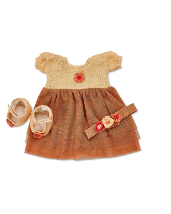 Smallstuff Doll Clothing, Party Dress w. Shoes And Hair Band in the group TOYS, KIDS & BABY PRODUCTS / Toys / Docks & Accessories at TP E-commerce Nordic AB (C91411)