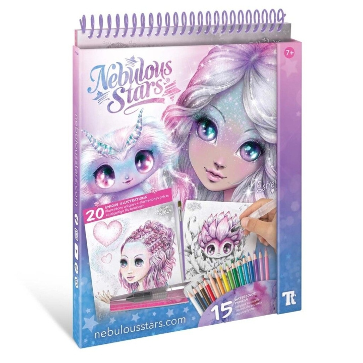 Nebulous Stars Watercoloring Book Set (232-11133) in the group TOYS, KIDS & BABY PRODUCTS / Toys / Crafts at TP E-commerce Nordic AB (C91431)