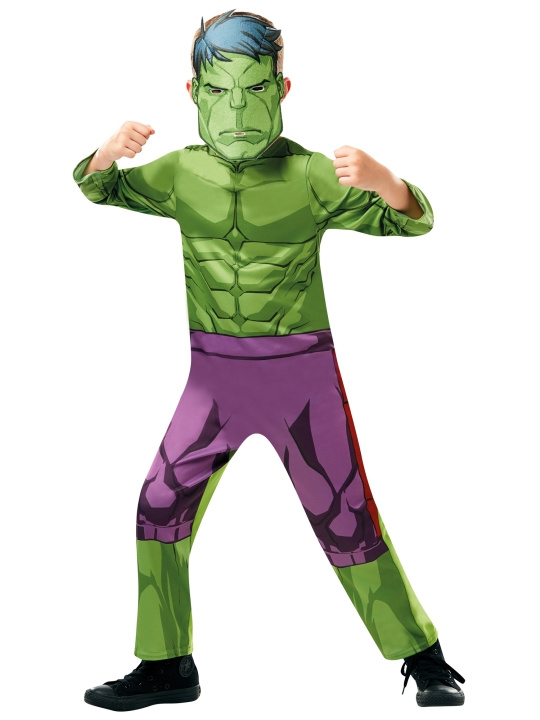 Rubies Marvel Costume - The Hulk (128 cm) in the group TOYS, KIDS & BABY PRODUCTS / Toys / Masquerade costumes at TP E-commerce Nordic AB (C91449)