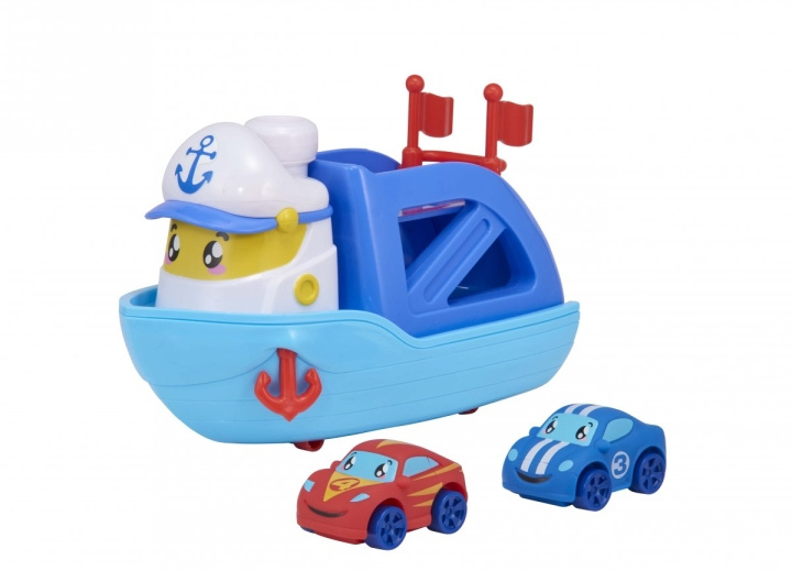 Teamsterz Tiny Teamsterz - Ferry Boat + 2 Cars (1417444) in the group TOYS, KIDS & BABY PRODUCTS / Toys / Toy cars at TP E-commerce Nordic AB (C91457)