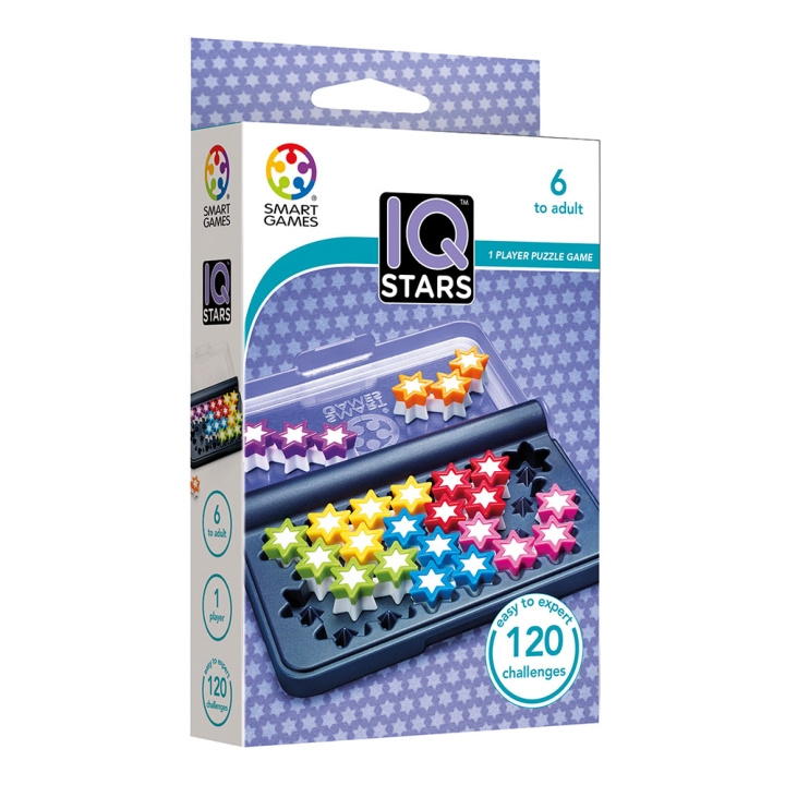 Smart Games SmartGames - IQ Stars (Nordic) (SG2110) in the group TOYS, KIDS & BABY PRODUCTS / Games / Board games at TP E-commerce Nordic AB (C91458)