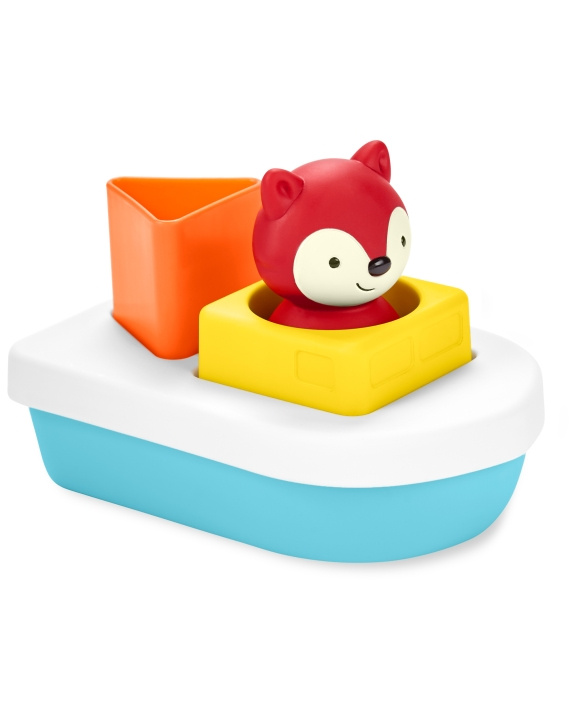 Skip Hop Zoo Bath Toy Sort & Stack Boat in the group TOYS, KIDS & BABY PRODUCTS / Outdoor toys / Bath toys at TP E-commerce Nordic AB (C91538)