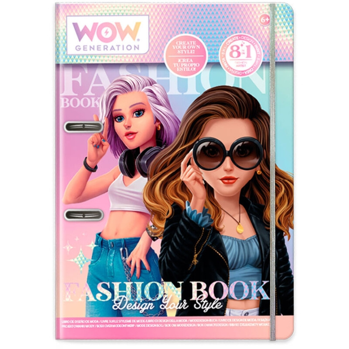 WOW Generation Deluxe DIY Fashion Book Binder (2111031-WOW00054-CDU) in the group TOYS, KIDS & BABY PRODUCTS / Toys / Crafts at TP E-commerce Nordic AB (C91558)