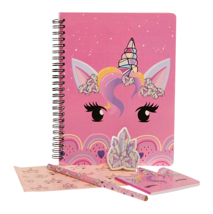 Unicorn Gems Writing set (092306129) in the group TOYS, KIDS & BABY PRODUCTS / Toys / Draw & Count at TP E-commerce Nordic AB (C91570)