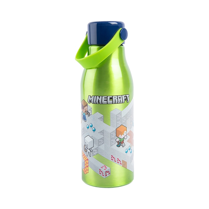 STOR Water Bottle w/Flexi Handle 760 ml - Minecraft (088808715-40461) in the group TOYS, KIDS & BABY PRODUCTS / Eat & Drink / Baby bottle & Accessories at TP E-commerce Nordic AB (C91576)