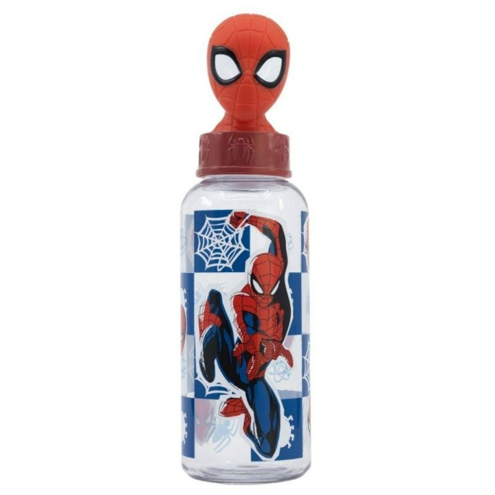 STOR Water Bottle w/3D Figurine 560 ml - Spider-Man (088808723-74859) in the group TOYS, KIDS & BABY PRODUCTS / Eat & Drink / Baby bottle & Accessories at TP E-commerce Nordic AB (C91581)