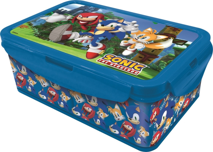 STOR Lunch Box w/Removable Compartments - Sonic (088808737-40545) in the group TOYS, KIDS & BABY PRODUCTS / Eat & Drink / Children\'s tableware at TP E-commerce Nordic AB (C91586)