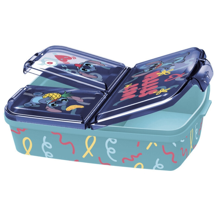 STOR Lunch Box 18x13cm - Stitch (088808735-75020) in the group TOYS, KIDS & BABY PRODUCTS / Eat & Drink / Children\'s tableware at TP E-commerce Nordic AB (C91590)