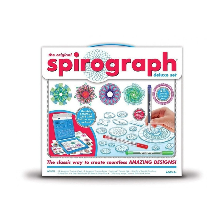 Spirograph Deluxe Kit (33002150) in the group TOYS, KIDS & BABY PRODUCTS / Toys / Draw & Count at TP E-commerce Nordic AB (C91595)