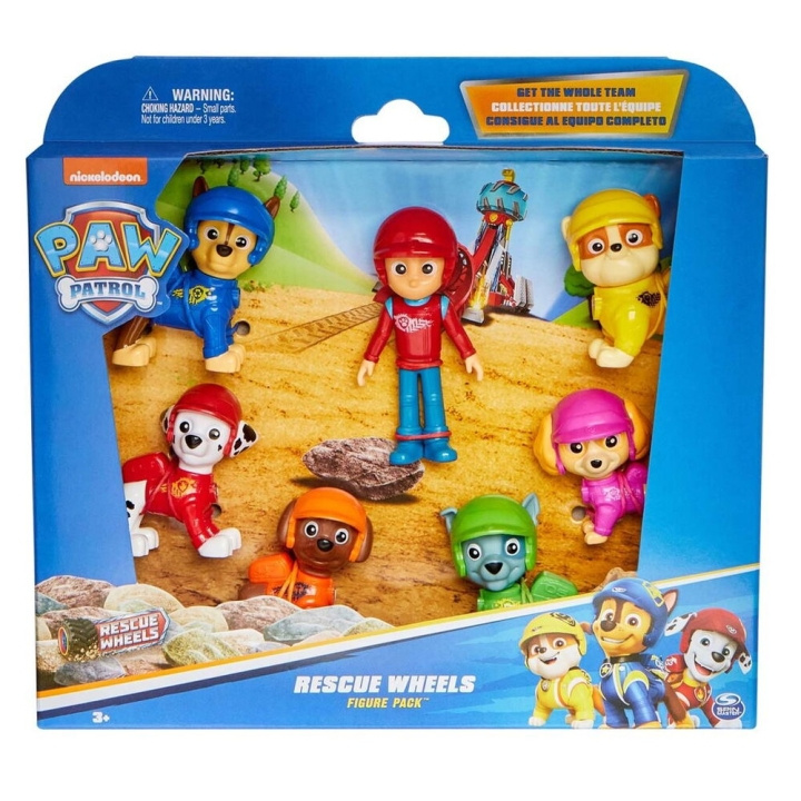 Paw Patrol Rescue Wheels Giftpack 7 Pack (6070443) in the group TOYS, KIDS & BABY PRODUCTS / Toys / Figures, Miniatures & accessories at TP E-commerce Nordic AB (C91597)