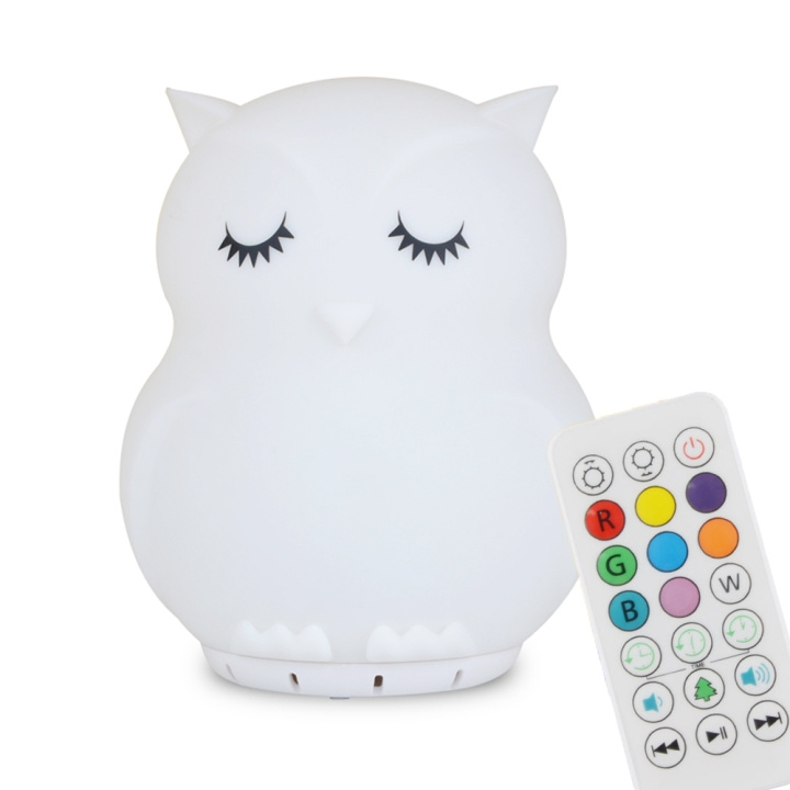 NiteLite NiteLite Bluetooth Owl - (QN0109) in the group HOME ELECTRONICS / Lighting / Other lighting at TP E-commerce Nordic AB (C91618)