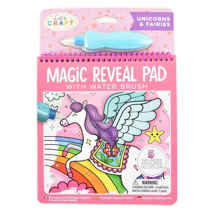 Robetoy Magic Reveal Note Pad - Unicorn (13005) in the group TOYS, KIDS & BABY PRODUCTS / Toys / Crafts at TP E-commerce Nordic AB (C91623)