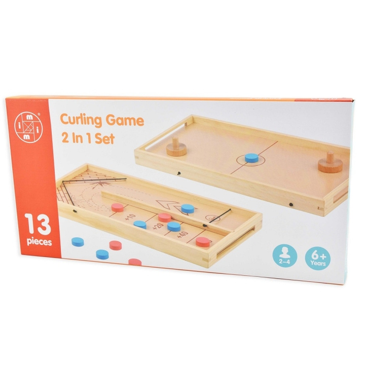 Robetoy Game Curling 2in1 (26501) in the group TOYS, KIDS & BABY PRODUCTS / Games / Board games at TP E-commerce Nordic AB (C91639)