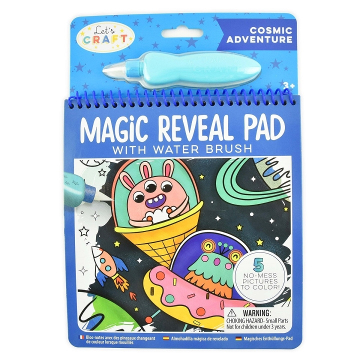 Robetoy Magic Reveal Note Pad - Cosmic Adventure (13004) in the group TOYS, KIDS & BABY PRODUCTS / Toys / Crafts at TP E-commerce Nordic AB (C91640)