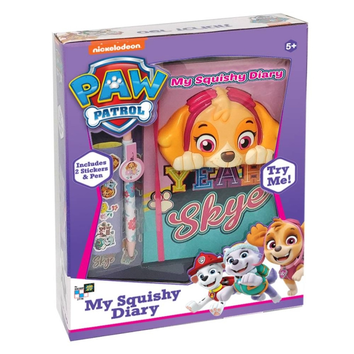 Paw Patrol My Squishy Diary (AM-2776) in the group TOYS, KIDS & BABY PRODUCTS / Toys / Draw & Count at TP E-commerce Nordic AB (C91659)