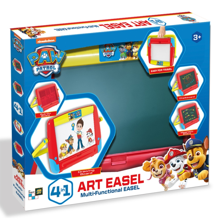 Paw Patrol Easel and Drawing Board - 4 in 1 Art Easel (AM-5155) in the group TOYS, KIDS & BABY PRODUCTS / Toys / Draw & Count at TP E-commerce Nordic AB (C91662)