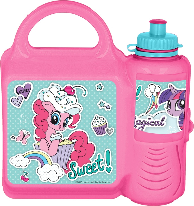 MY LITTLE PONY Stor - Lunchbox & Water Bottle - My Little Pony (80572) in the group TOYS, KIDS & BABY PRODUCTS / Eat & Drink / Baby bottle & Accessories at TP E-commerce Nordic AB (C91671)