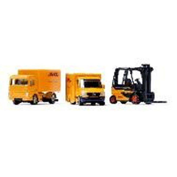 SIKU DHL Logistik Set (313-6335) in the group TOYS, KIDS & BABY PRODUCTS / Toys / Toy cars at TP E-commerce Nordic AB (C91685)