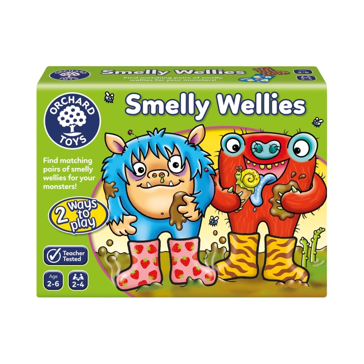 Orchard Toys Smelly Wellies (600026) in the group TOYS, KIDS & BABY PRODUCTS / Games / Board games at TP E-commerce Nordic AB (C91740)