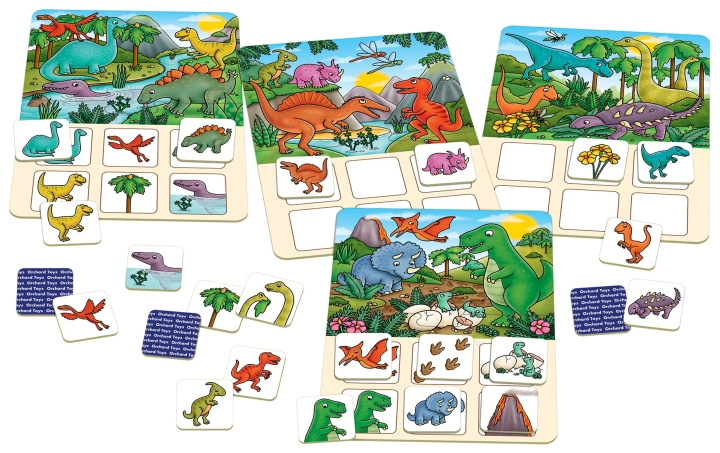 Orchard Toys Dinosaur Lotto (600036) in the group TOYS, KIDS & BABY PRODUCTS / Games / Board games at TP E-commerce Nordic AB (C91742)