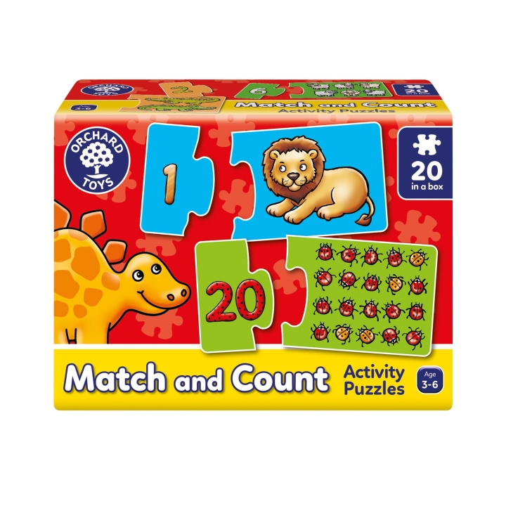 Orchard Toys Match & Count Puzzle (600219) in the group TOYS, KIDS & BABY PRODUCTS / Toys / Kids puzzle at TP E-commerce Nordic AB (C91746)