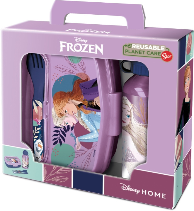 STOR Lunch Set - Frozen (088808704-74263) in the group TOYS, KIDS & BABY PRODUCTS / Eat & Drink / Children\'s tableware at TP E-commerce Nordic AB (C91753)