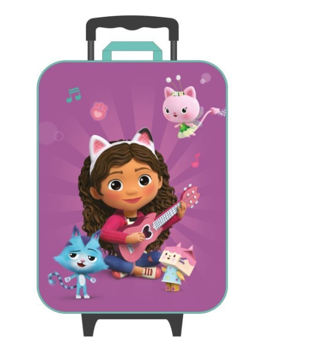 Undercover Gabby\'s Dollhouse Kids Trolley (6600000057) in the group TOYS, KIDS & BABY PRODUCTS / Travel / Bags for kids / Suitcases at TP E-commerce Nordic AB (C91802)