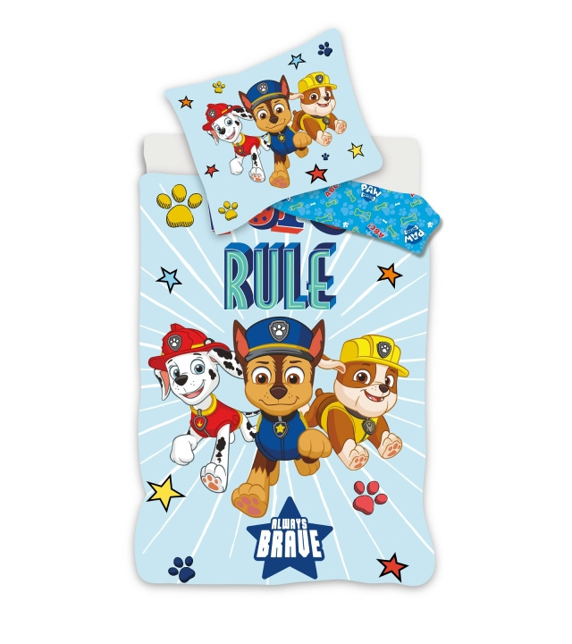 Paw Patrol Bed Linen - Junior Size 100x140 cm - Paw Patrol in the group TOYS, KIDS & BABY PRODUCTS / Children\'s textiles / Bedding / Bedsets for Juniors at TP E-commerce Nordic AB (C91815)