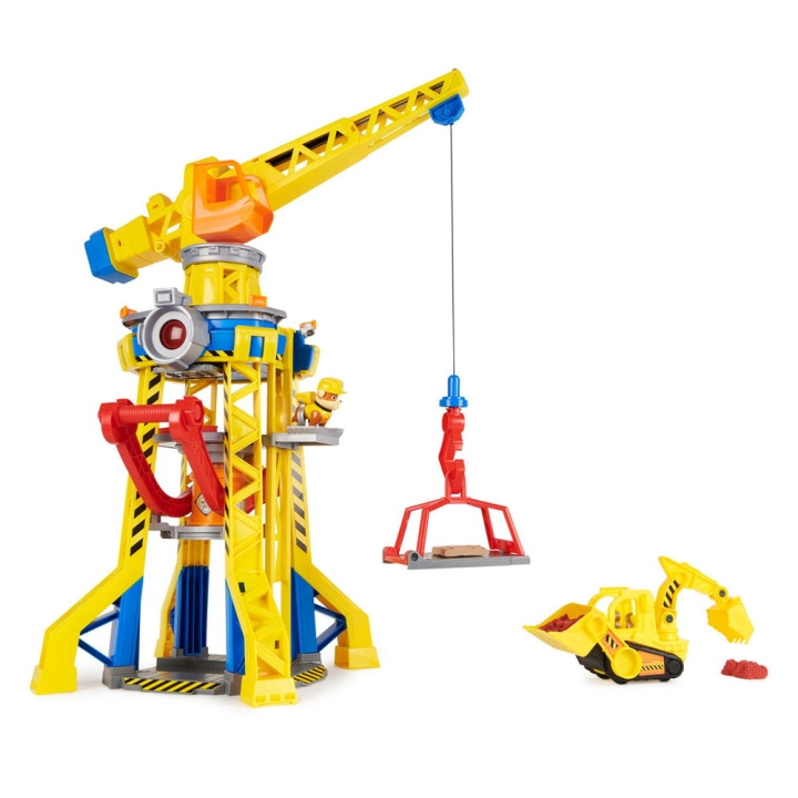 Rubble & Crew Bark Yard Crane Tower Playset (6067494) in the group TOYS, KIDS & BABY PRODUCTS / Toys / Play set at TP E-commerce Nordic AB (C91818)