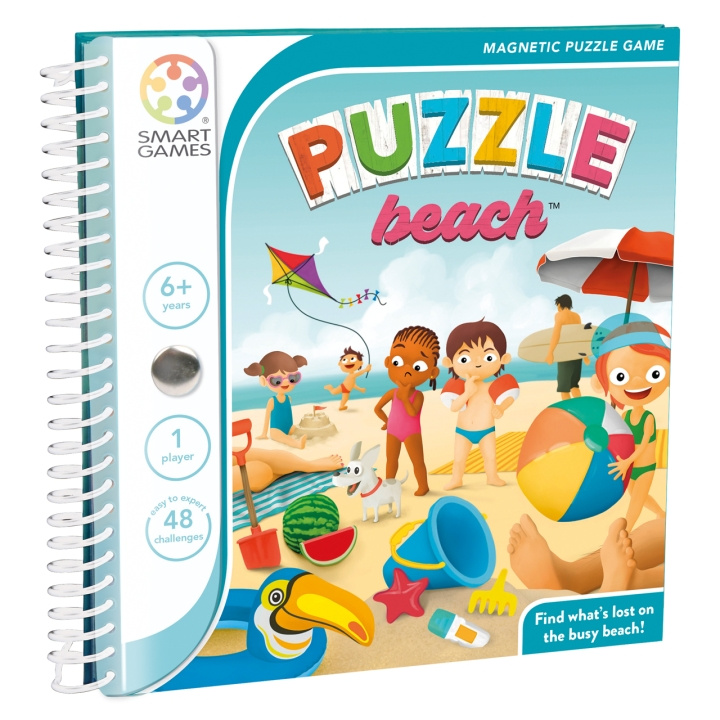 Smart Games SmartGames - Magnetic Travel - Puzzle Beach (Nordic) (SG2327) in the group TOYS, KIDS & BABY PRODUCTS / Toys / Kids puzzle at TP E-commerce Nordic AB (C91824)