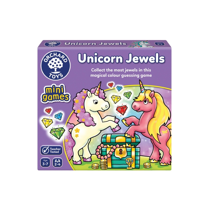 Orchard Toys Unicorn Jewels - Mini Game (600366) in the group TOYS, KIDS & BABY PRODUCTS / Games / Board games at TP E-commerce Nordic AB (C91843)