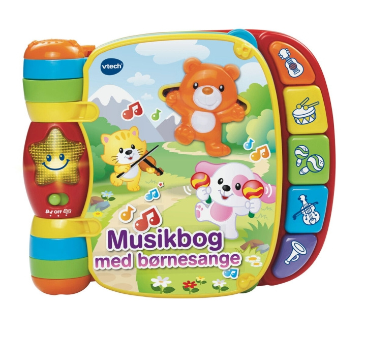 VTech Baby Musicbook with Kids Songs (Danish) (950-166732) in the group TOYS, KIDS & BABY PRODUCTS / Baby toys / Activity toys at TP E-commerce Nordic AB (C91846)