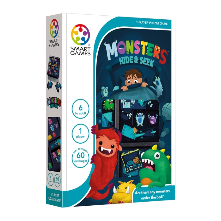 Smart Games Smartgames - Hide and Seek Monsters (Nordic) (SG2407) in the group TOYS, KIDS & BABY PRODUCTS / Games / Board games at TP E-commerce Nordic AB (C91848)