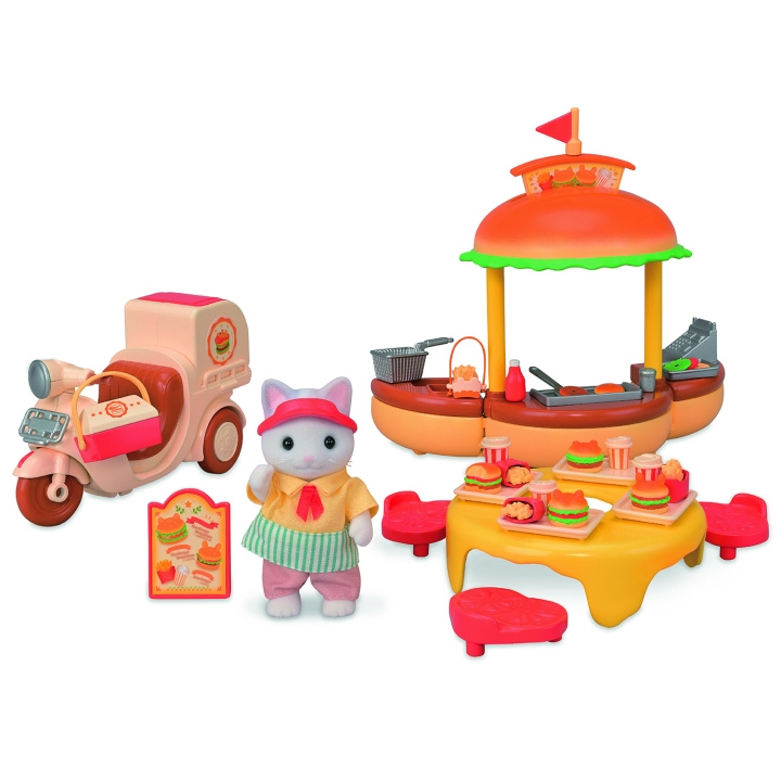 Sylvanian Families Hamburger Kiosk (5757) in the group TOYS, KIDS & BABY PRODUCTS / Toys / Docks & Accessories at TP E-commerce Nordic AB (C91865)