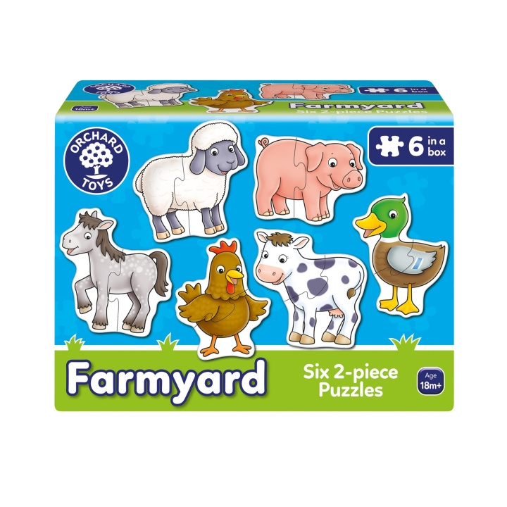 Orchard Toys Farmyard Puzzle (600202) in the group TOYS, KIDS & BABY PRODUCTS / Toys / Kids puzzle at TP E-commerce Nordic AB (C91903)