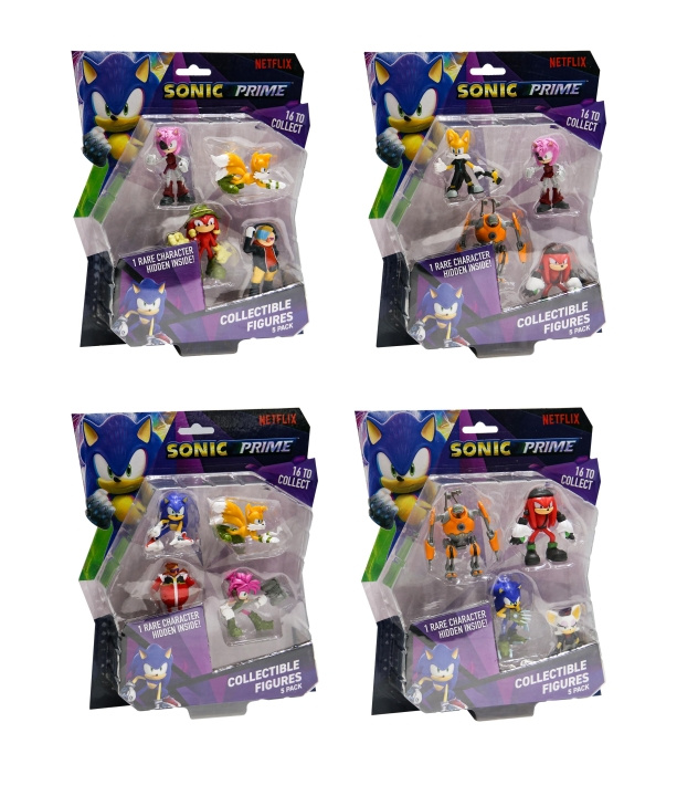 Sonic Figure 5 pack blister 6,5 cm S1 Asst. (2040SON) in the group TOYS, KIDS & BABY PRODUCTS / Toys / Figures, Miniatures & accessories at TP E-commerce Nordic AB (C91905)