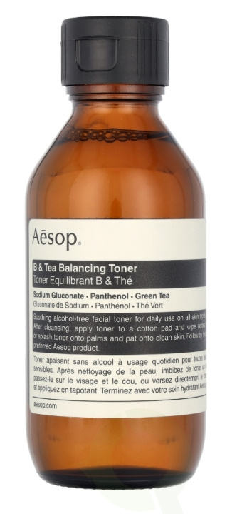 AESOP B & Tea Balancing Toner 100 ml in the group BEAUTY & HEALTH / Skin care / Face / Face Water & Facemist at TP E-commerce Nordic AB (C92012)