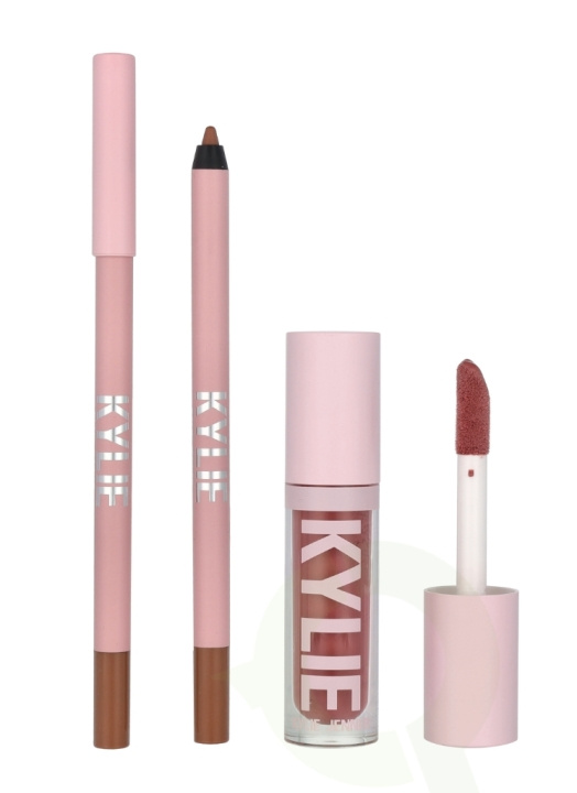 Kylie Jenner Kylie Candy K High Gloss & Liner Lip Duo Set 4.4 ml Lip Gloss 3,3ml/Lip Liner 1,1gr in the group BEAUTY & HEALTH / Makeup / Lips / Lipp gloss at TP E-commerce Nordic AB (C92019)