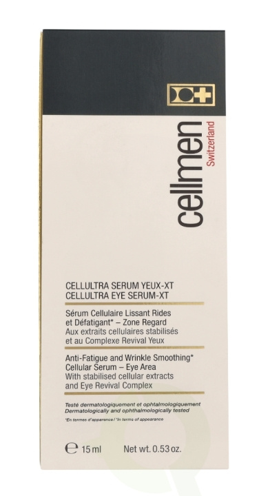 Cellcosmet Cellmen CellUltra Eye Serum XT For Men 15 ml For Sensitive Eyes in the group BEAUTY & HEALTH / Skin care / Face / Eyes at TP E-commerce Nordic AB (C92029)