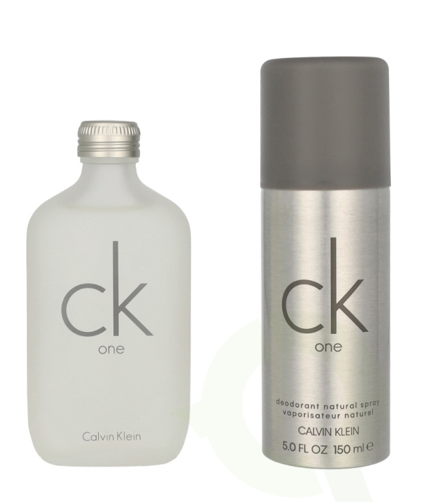 Calvin Klein Ck One Giftset 250 ml Edt Spray 100ml/Deo Spray 150ml in the group BEAUTY & HEALTH / Gift sets / Gift sets for him at TP E-commerce Nordic AB (C92032)