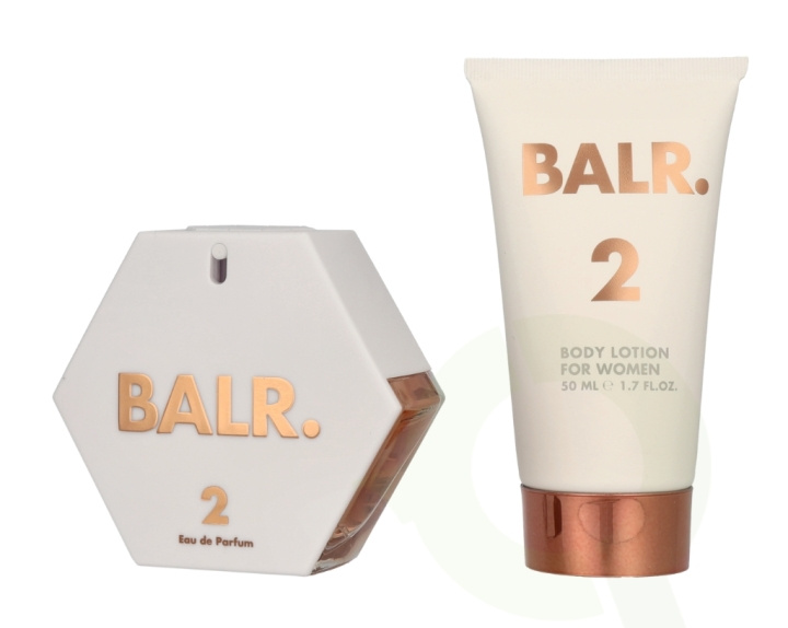 Balr. 2 FOR WOMEN Giftset 80 ml Edp Spray 30ml/Body Lotion 50ml in the group BEAUTY & HEALTH / Gift sets / Gift sets for her at TP E-commerce Nordic AB (C92033)