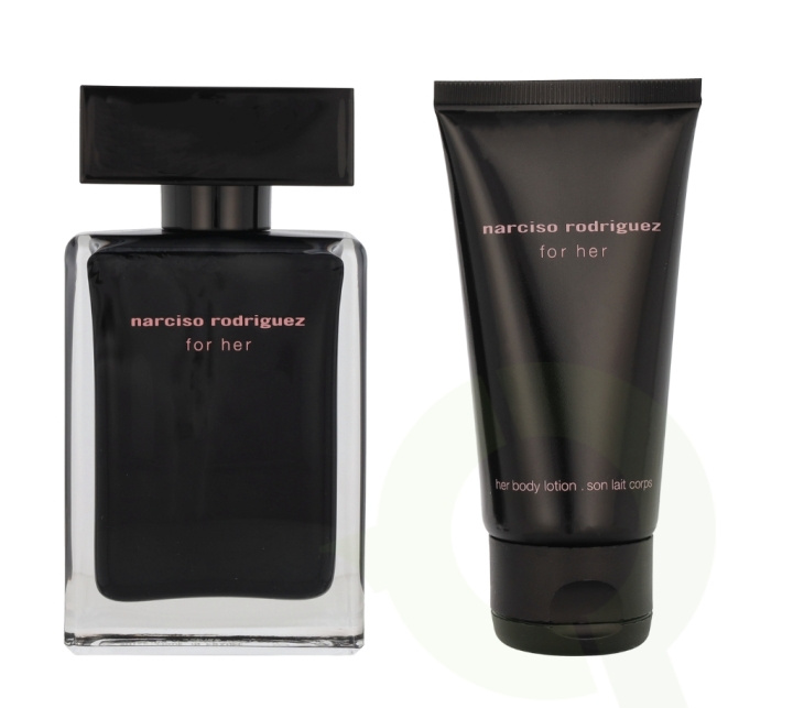 Narciso Rodriguez For Her Giftset 100 ml Edt Spray 50ml/Body Milk 50ml in the group BEAUTY & HEALTH / Gift sets / Gift sets for her at TP E-commerce Nordic AB (C92039)