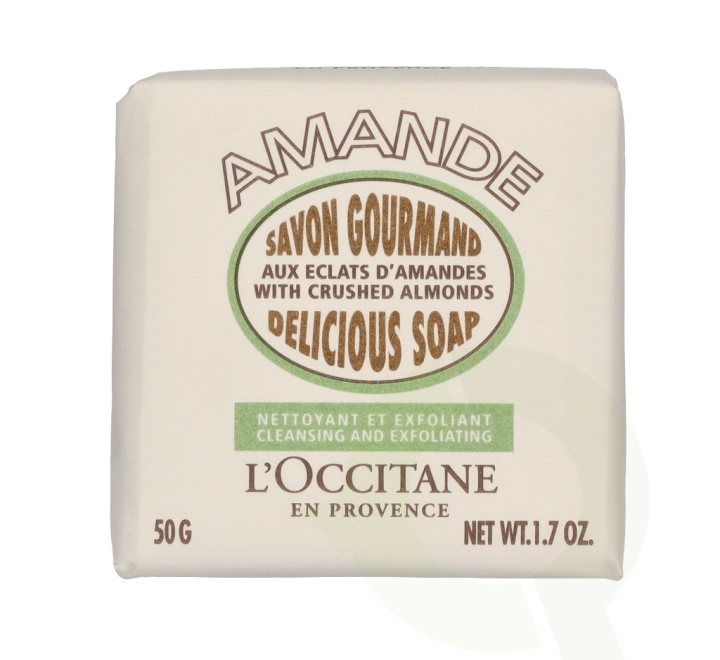 L\'Occitane Almond Delicious Soap 50 g in the group BEAUTY & HEALTH / Skin care / Body health / Scented soaps at TP E-commerce Nordic AB (C92065)