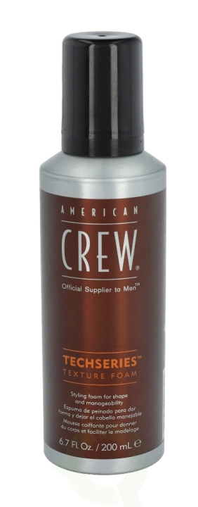 American Crew Techseries Texture Foam 200 ml in the group BEAUTY & HEALTH / Hair & Styling / Hair styling / Hair mousse at TP E-commerce Nordic AB (C92111)