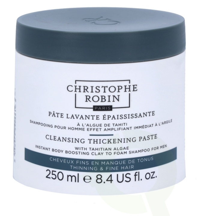 Christophe Robin Cleansing Thickening Paste 250 ml With Tahitian Algae in the group BEAUTY & HEALTH / Hair & Styling / Hair care / Schampoo at TP E-commerce Nordic AB (C92114)